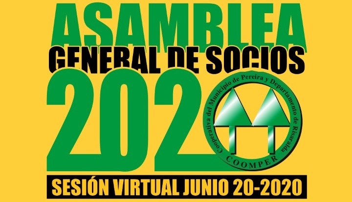 Convocatoria Asamblea Anual de Asociados 2020
