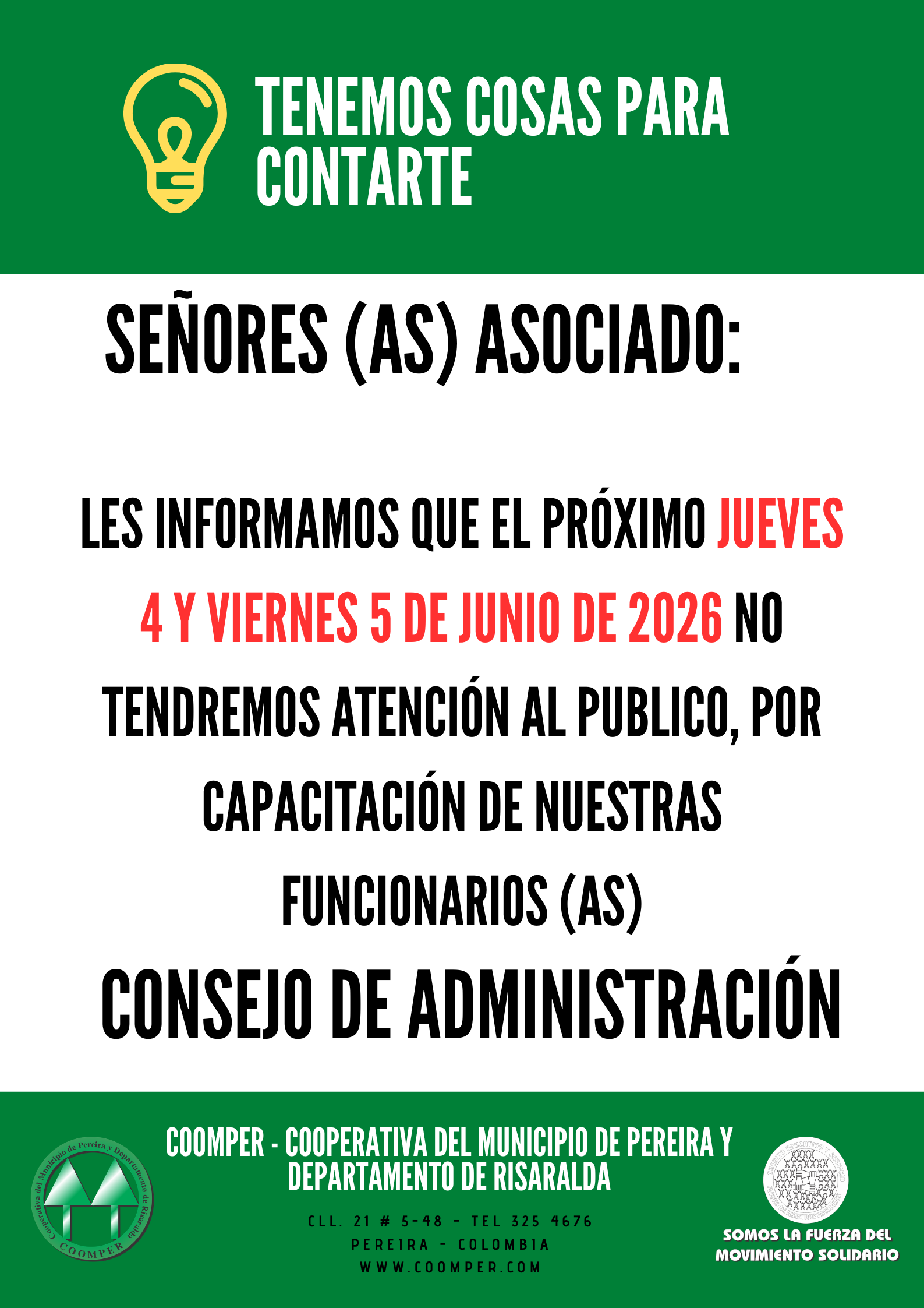Información