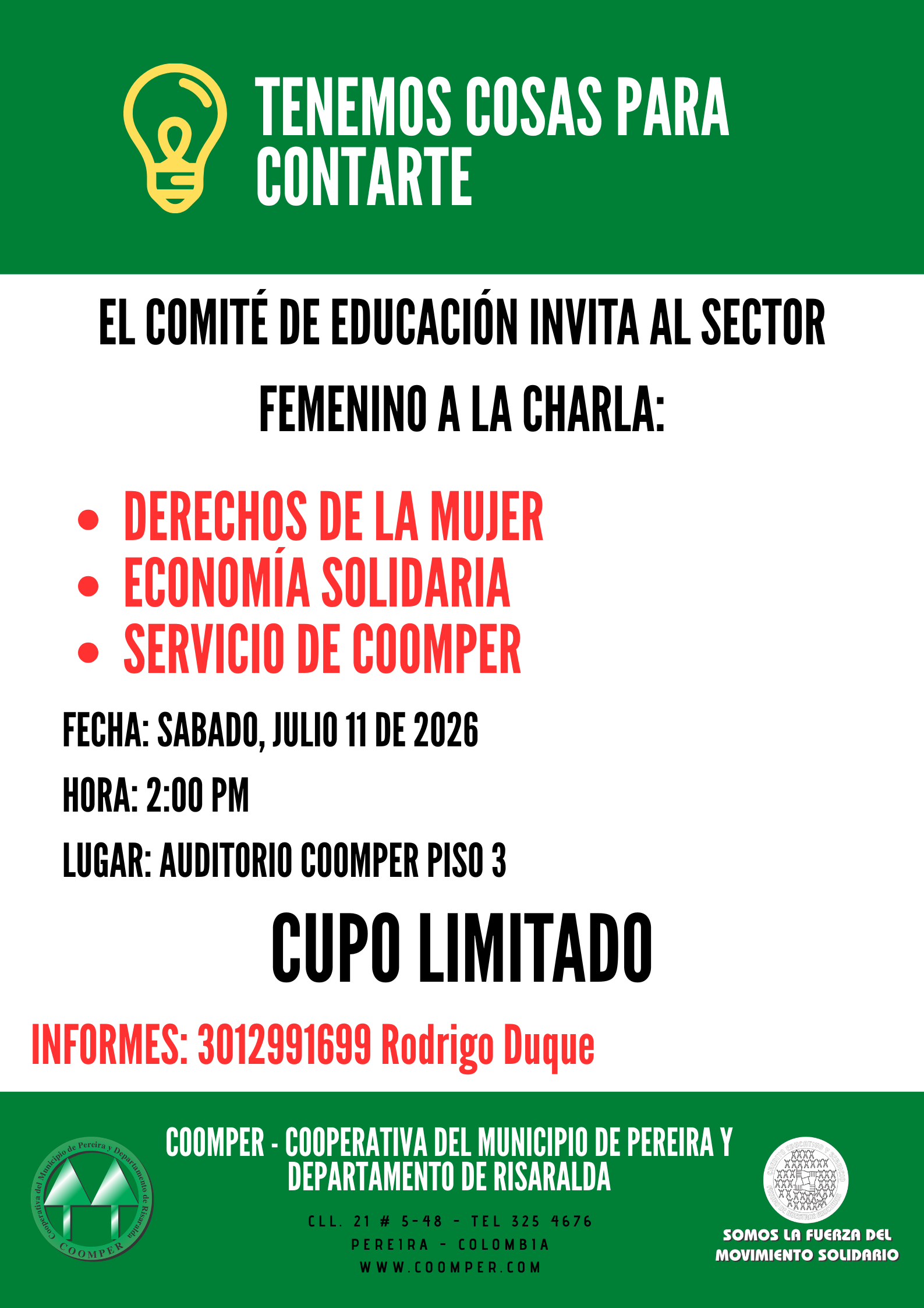 Información